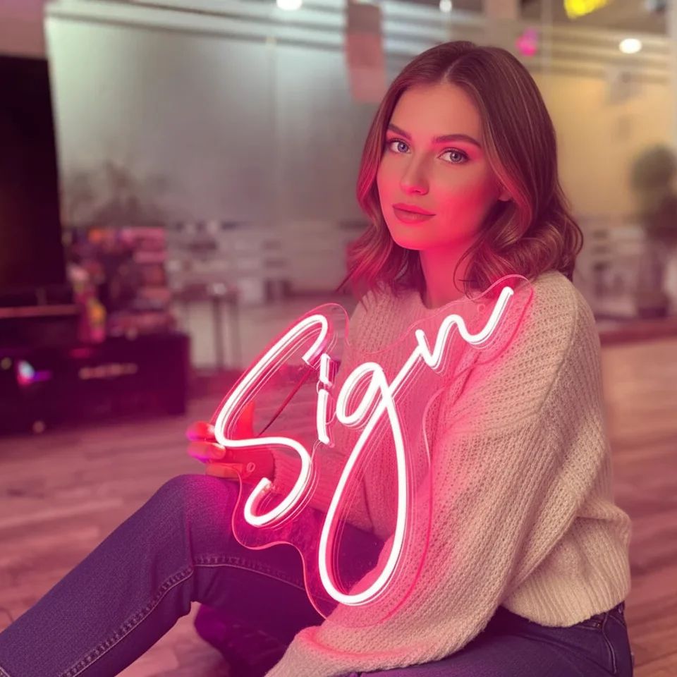 Neon Sign Party - Neon na zamówienie, personalizowany, urodzinowy, USB,