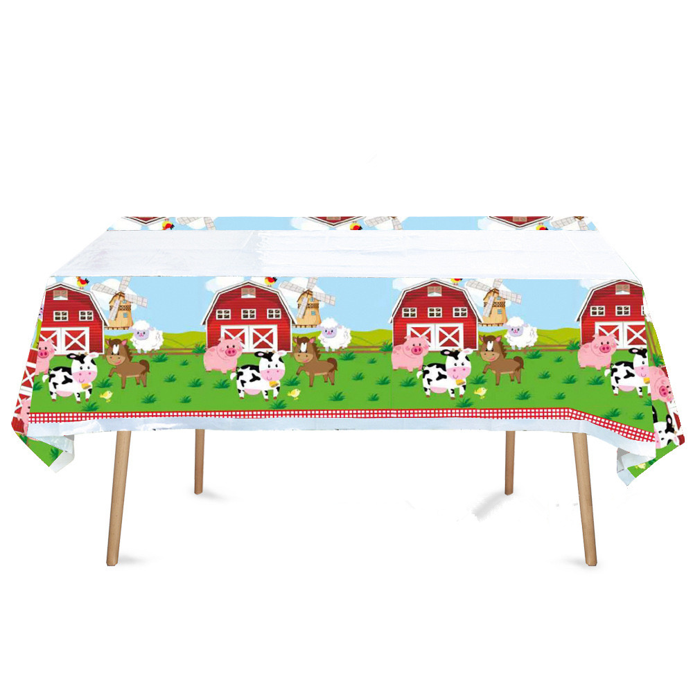 Table Cloth Disposable - Obrus na stół z motywem zwierząt