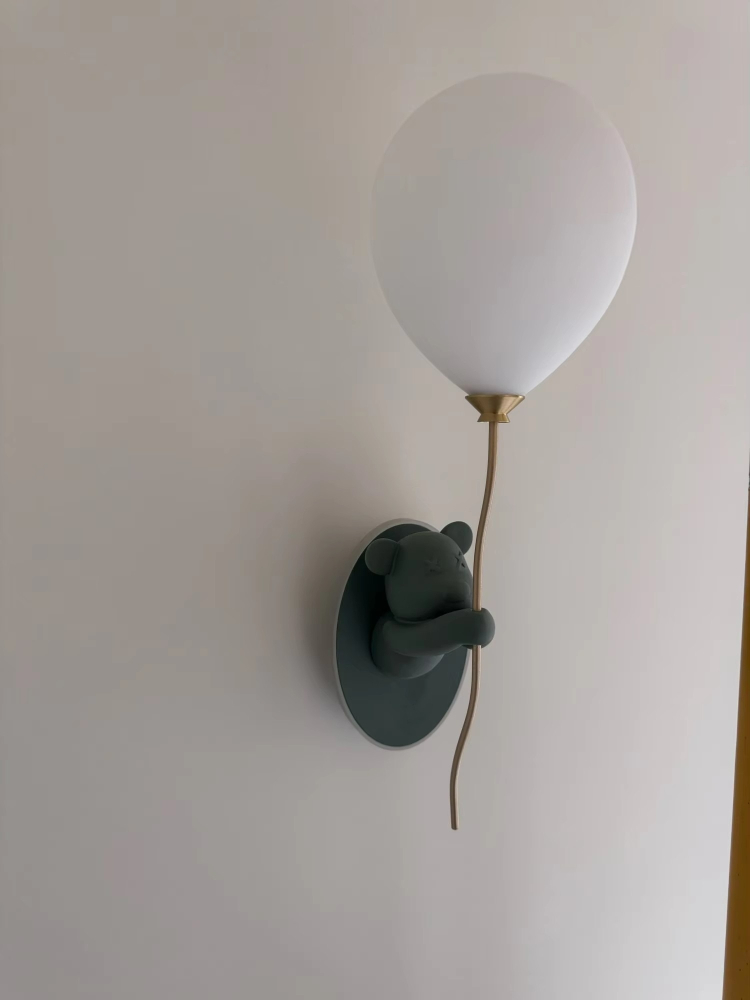 Led Balloon Light - Kreatywna lampa ścienna w kształcie misia,