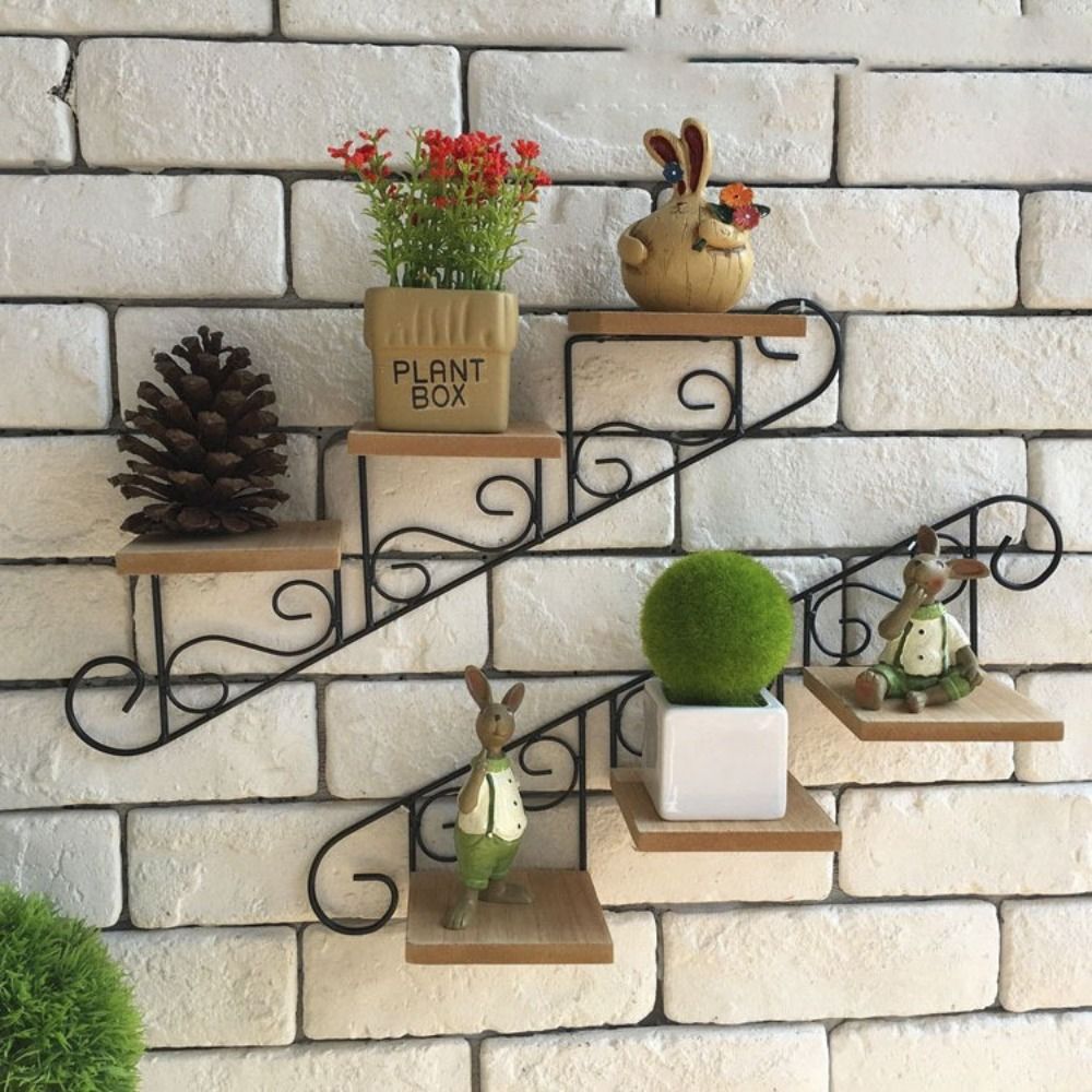 Flower Wall Panel - Amerykański Styl Ścienny Stojak na Kwiaty