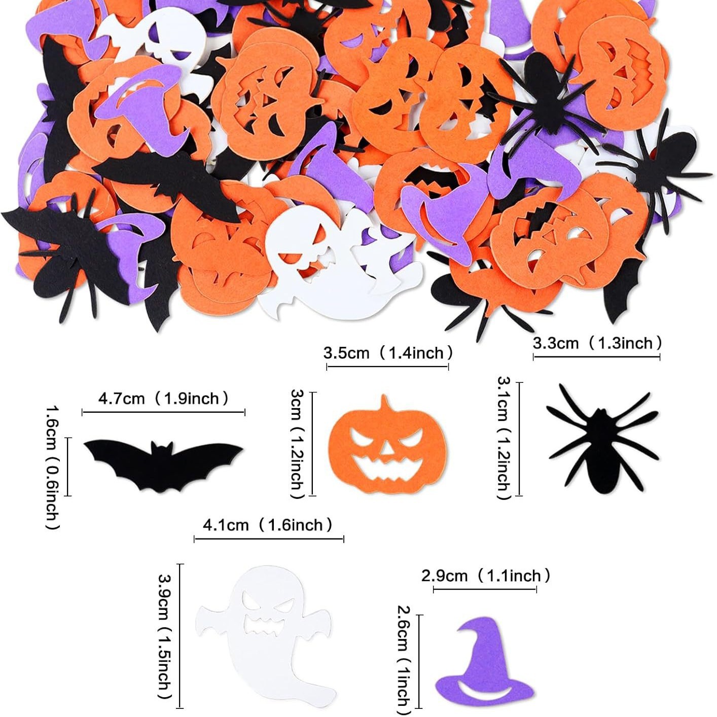 Dekoracje na imprezę halloween – Papercraft Supply Confetti recenzja i cena