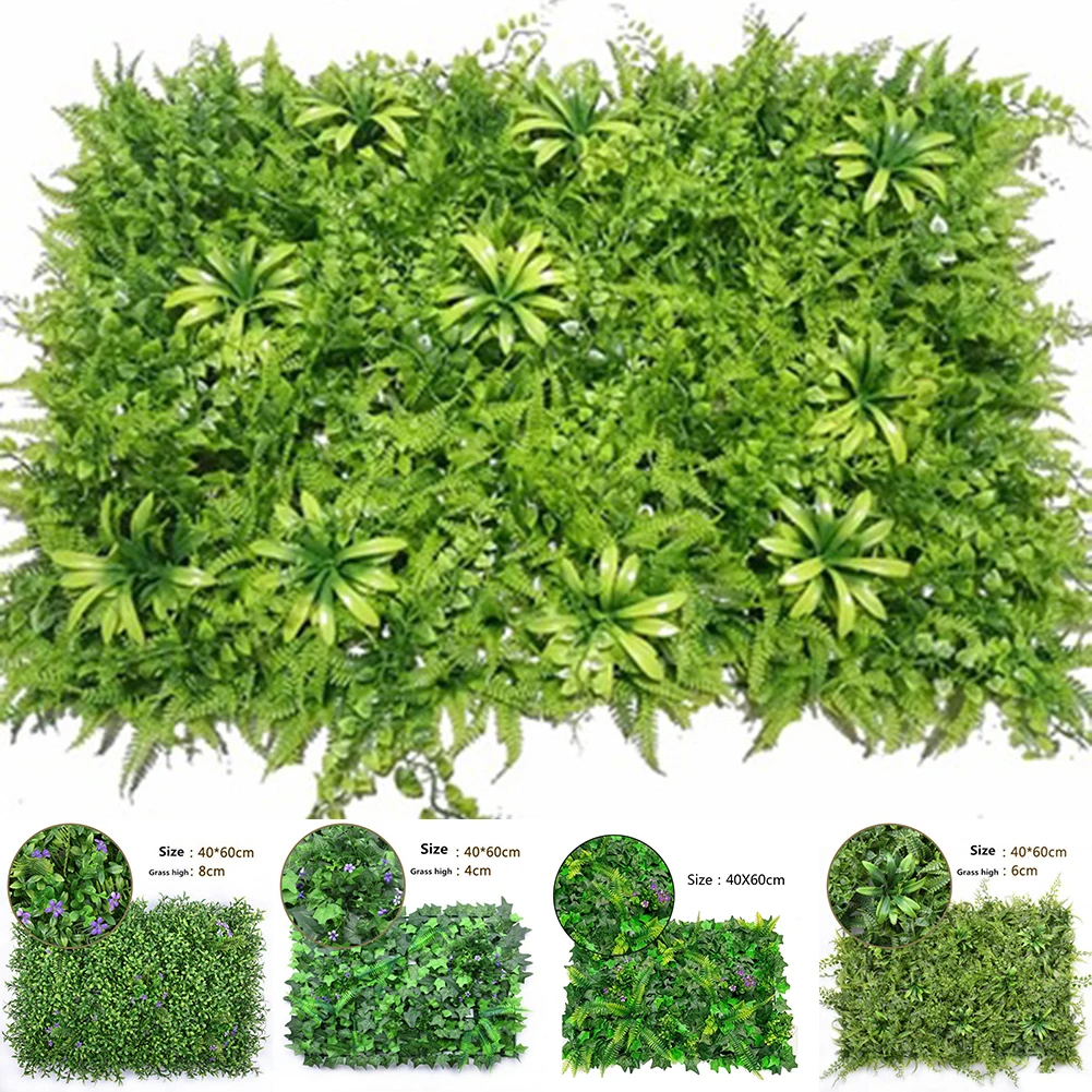 40 * 60 cm Sztuczna trawa traw – Flower Wall Panel recenzja i cena