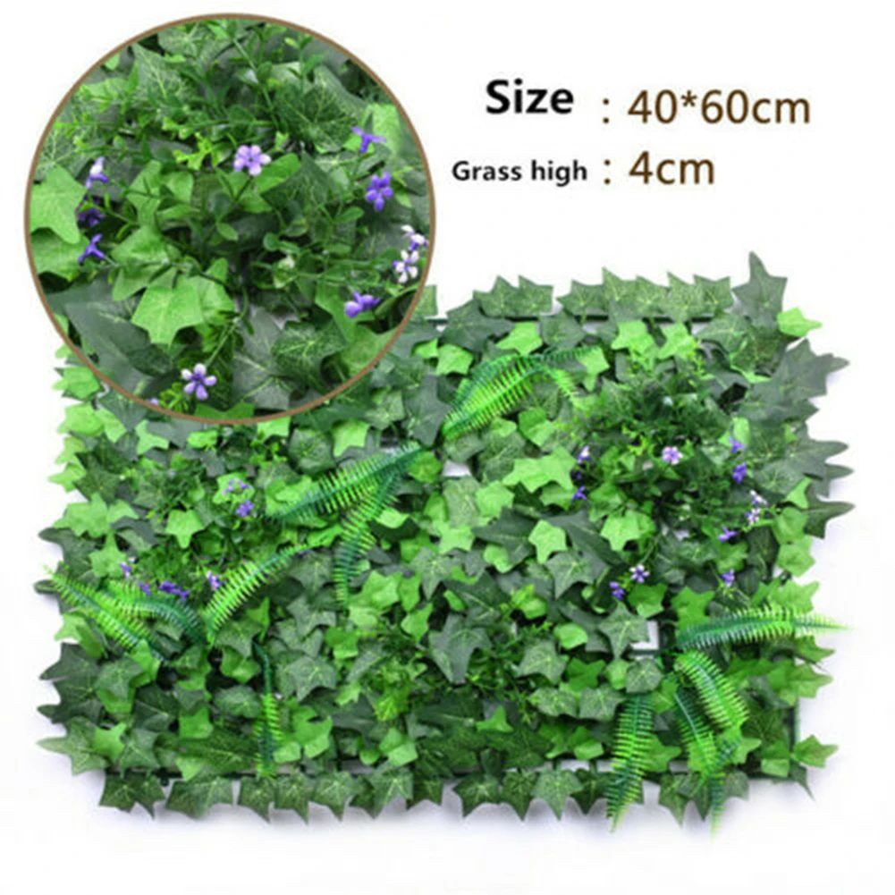 40 * 60 cm Sztuczna trawa traw – Flower Wall Panel recenzja i cena