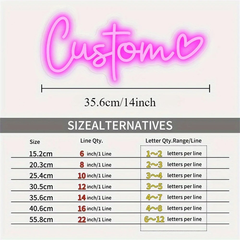 Personalizowany neon LED w ksz – Neon Sign Party recenzja i cena